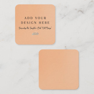 Tarjetas de gabinete redondeadas de 2,5" x 2,5"
