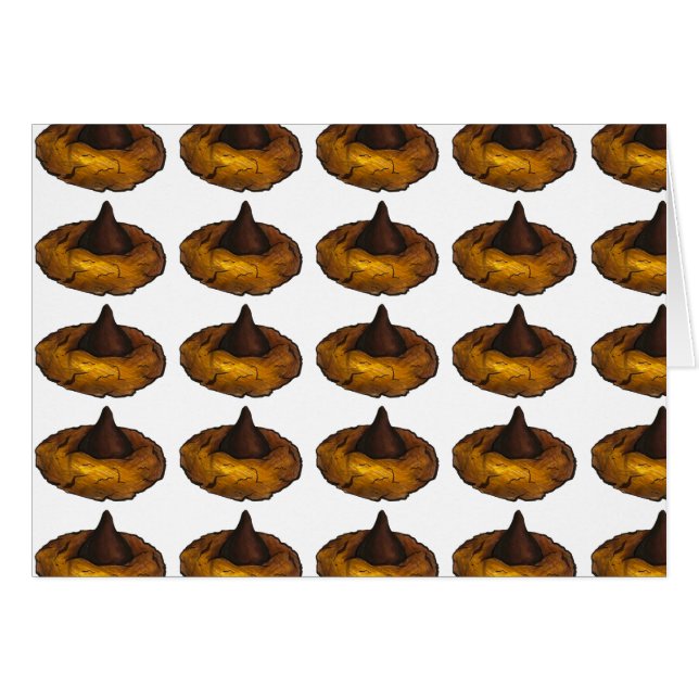 Tarjetas de galleta con mantequilla de maní de cho (Anverso (Horizontal))