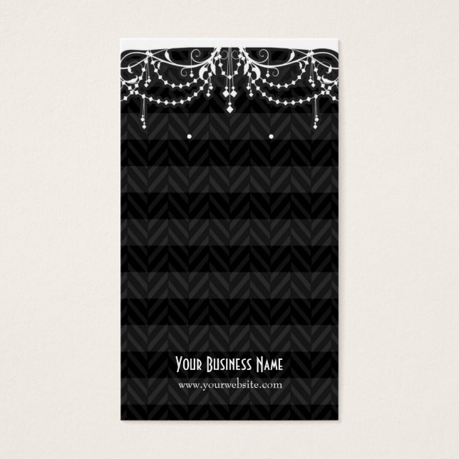 Tarjetas de ganancia de Personalizado de Art Deco  (Frente)