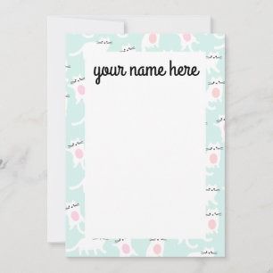 Tarjetas de gatitos personalizadas