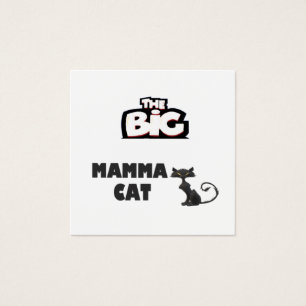 Tarjetas de gato diseño en blanco y negro