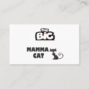 Tarjetas de gato diseño en blanco y negro