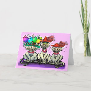 Tarjetas de Gatos de Pascua