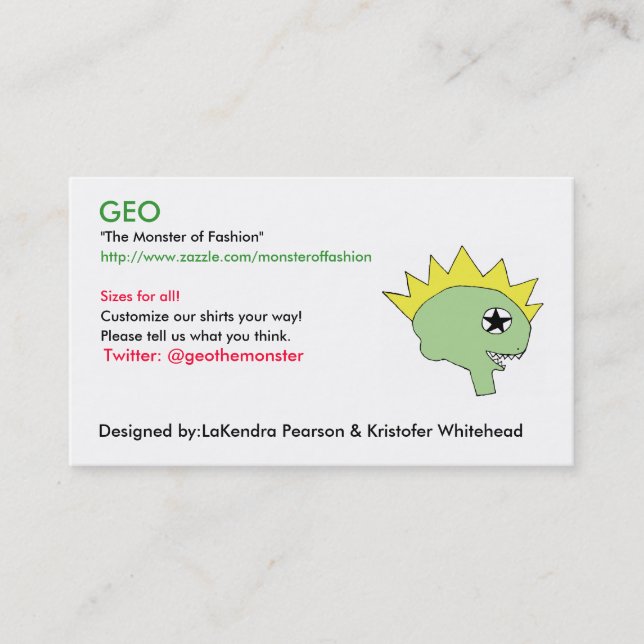 Tarjetas de GEO (Anverso)