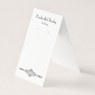 Tarjetas de giro dobladas al estilo parisino perso