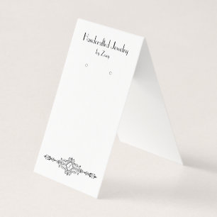 Tarjetas de giro dobladas al estilo parisino perso