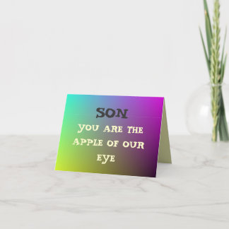 Tarjetas de graduación 'Apple of Our Eye'