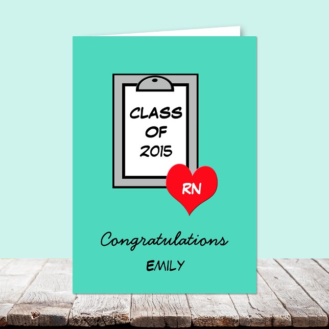 Tarjetas de graduación de la escuela de enfermería (Subido por el creador)
