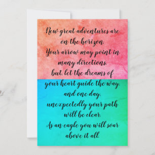 Tarjetas de graduación inspiradoras