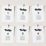 Tarjetas de gráfico de asientos de boda de guión r<br><div class="desc">Elija un retro y una cosecha para su papelería boda. Clásico,  moderno y de moda,  se adapta a todas tus necesidades. Personalizable sencillo,  cambia el color del texto o el fondo como desee.</div>
