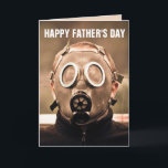TARJETAS DE GRANDES GAS MASK FATHER DÍA 2020<br><div class="desc">TARJETA DEL DÍA DE LA MÁSCARA DE GAS. LECTURA INTERIOR" FIESTA COMO SI FUERA EL 2020</div>