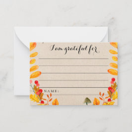 Tarjetas de Gratitud - Actividad de Acción de Grac