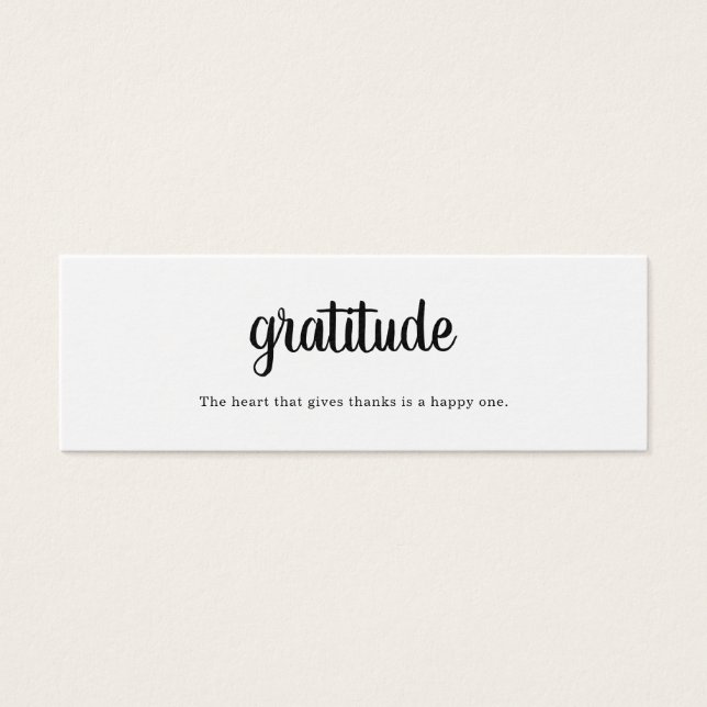 Tarjetas de gratitud para su tarro de gratitud (Frente)