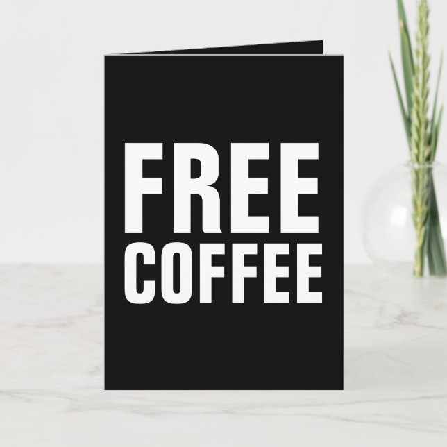 TARJETAS DE GREETING TEMÁTICAS DE CAFÉ PARA ENVIAR (Anverso)