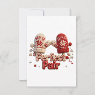 Tarjetas de Guantes de Pareja Perfecta