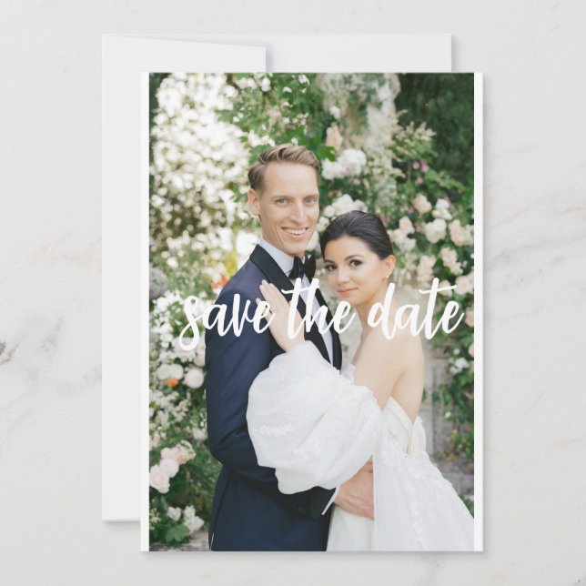 Tarjetas de guardar la fecha sin mínimo para el dí (Anverso)