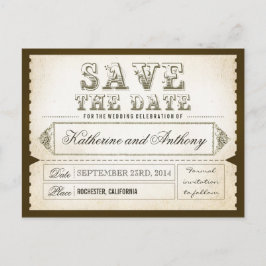 tarjetas de guardar la fecha - tarjetas postales