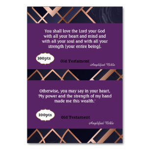 Tarjetas de guiones para el juego