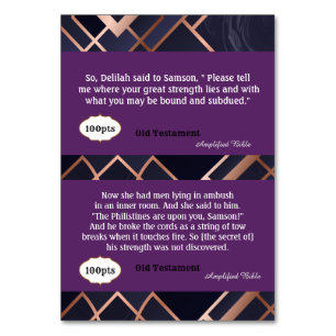 Tarjetas de guiones para el juego