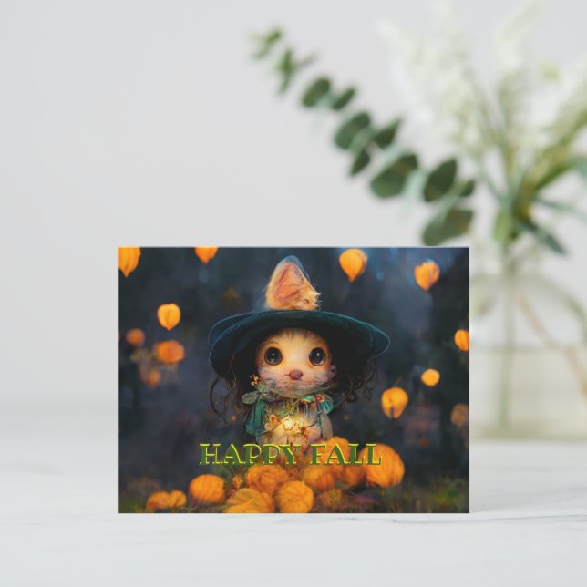 Tarjetas de Halloween (Anverso de pie)