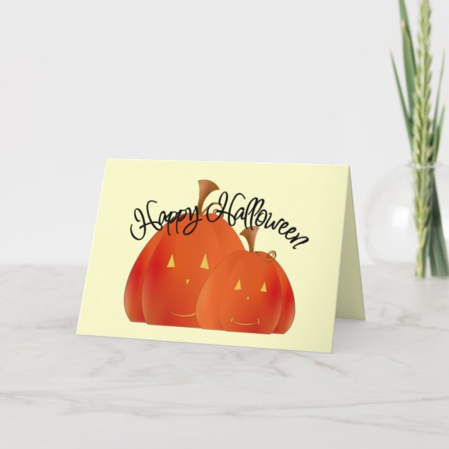Tarjetas de Halloween (Anverso)