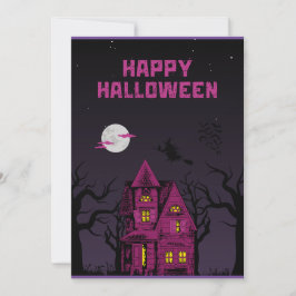 tarjetas de halloween adorable truco de araña o re