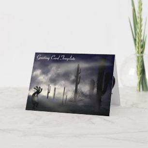 Tarjetas de Halloween del suroeste del desierto Ko