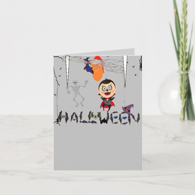 Tarjetas de Halloween/Invitaciones 02 (Anverso)