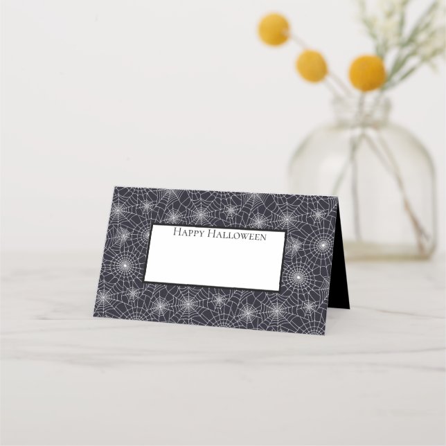 Tarjetas de Halloween Name Place (Anverso)