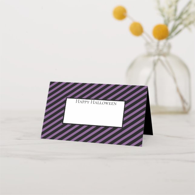 Tarjetas de Halloween Name Place (Anverso)