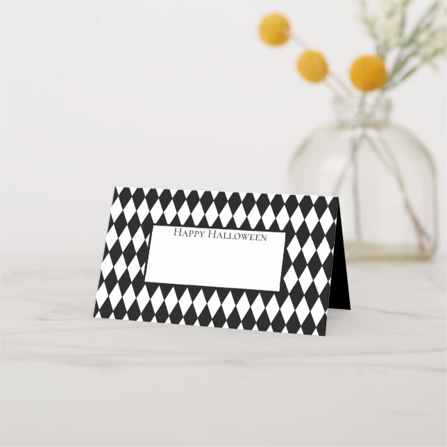Tarjetas de Halloween Name Place (Anverso)