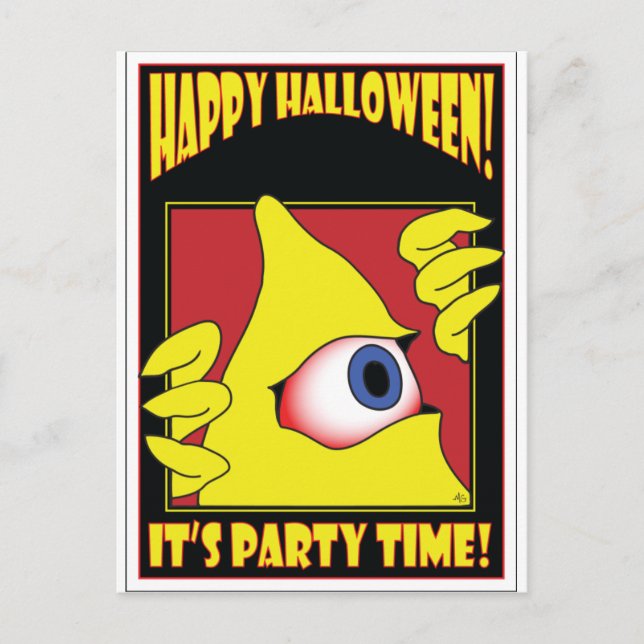 TARJETAS DE HALLOWEEN PARTY (Anverso)