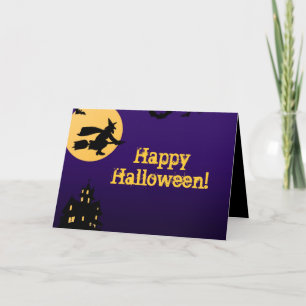 Tarjetas de Halloween personalizadas