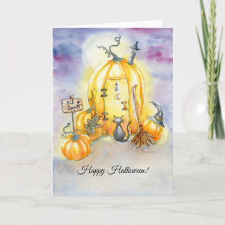 Tarjetas de Halloween "Siéntate un Rato"