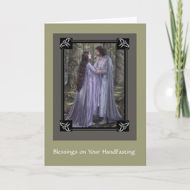 Tarjetas de Handfasting (Anverso)