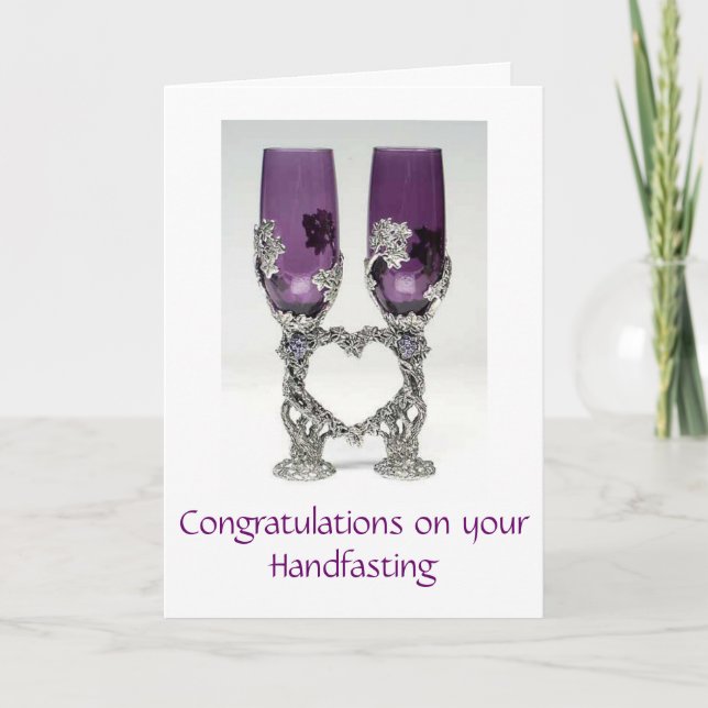 Tarjetas de Handfasting (Anverso)
