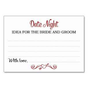 Tarjetas de ideas nocturnas