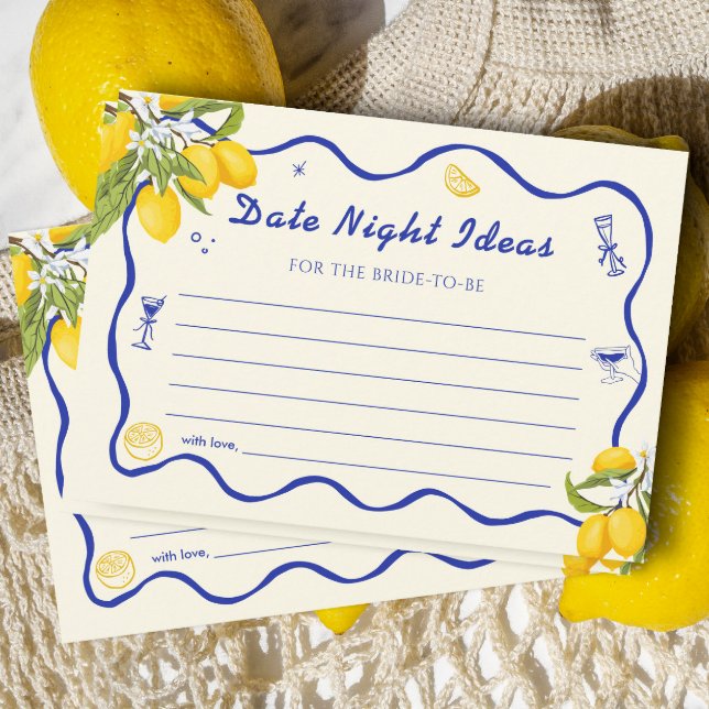 Tarjetas de ideas nocturnas de la ducha de novia l (Subido por el creador)