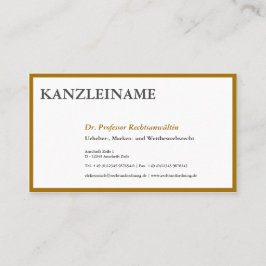 Tarjetas de identificación de oro