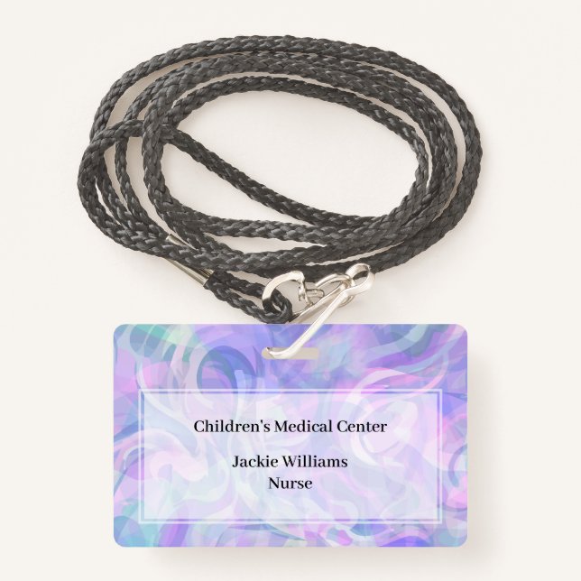 Tarjetas de identificación del personal médico del (Anverso son cordón)