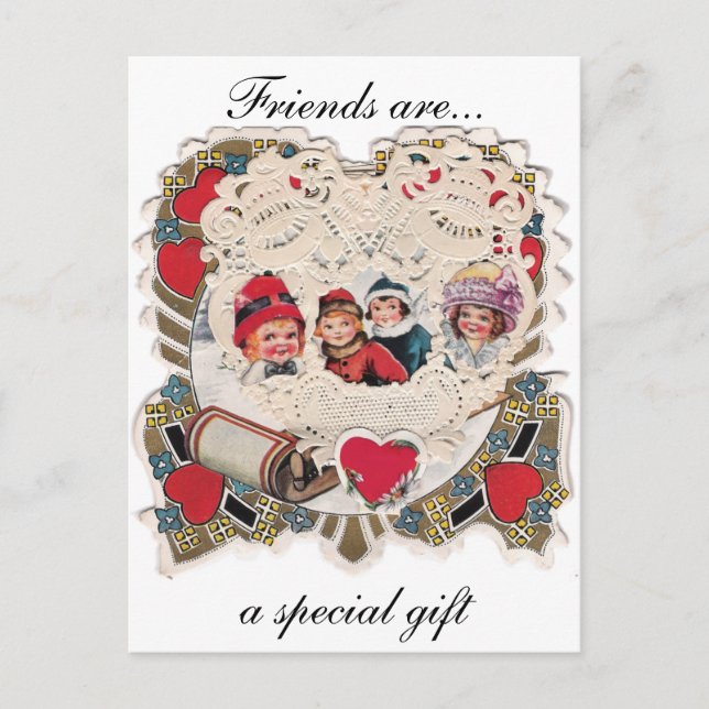 Tarjetas de Ilustracion antiguas (Anverso)