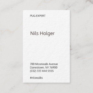 Tarjetas de Ilustracion de perro de pug triangular