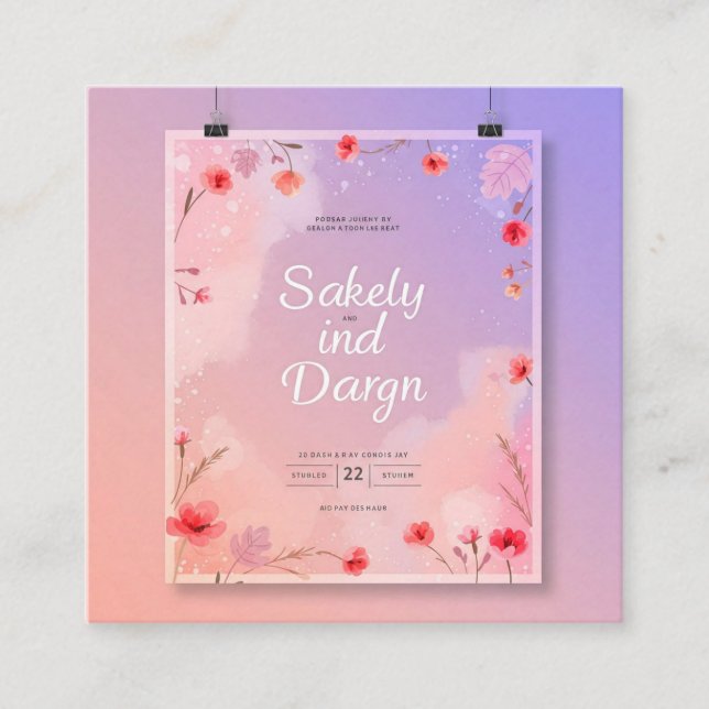 Tarjetas de Inclusión (Anverso)