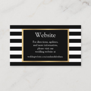 Tarjetas de Inclusión de Sitio Web de Boda