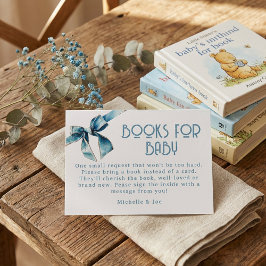 Tarjetas de inclusión para libros para bebé Blue J