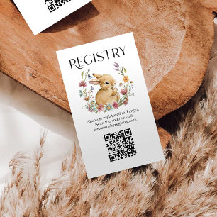 Tarjetas de inscripción para el Registro de Baby S