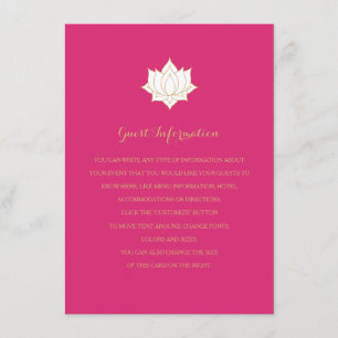 Tarjetas de inserción Mehndi elegantes