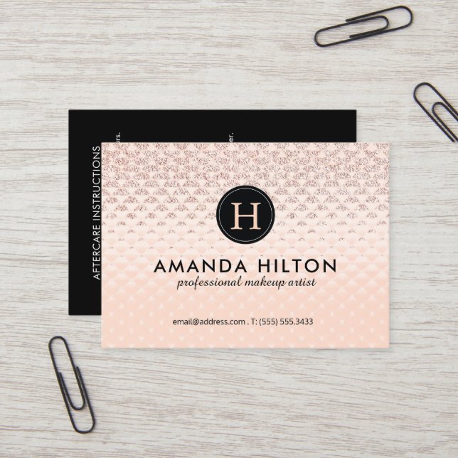 Tarjetas de instrucciones del Aftercare del (Anverso/Reverso In Situ)