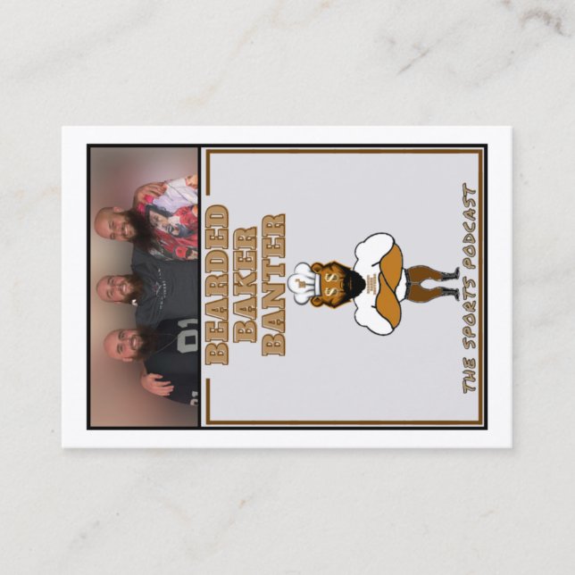 Tarjetas de intercambio Baker Banter Beart Beart:  (Anverso)