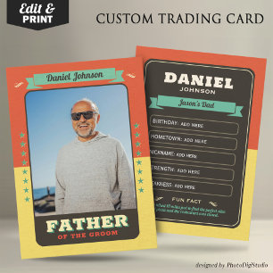 Tarjetas de intercambio de boda personalizadas, Ta
